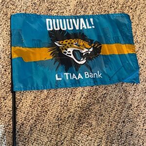 Blue and Yellow Jaguars Flag